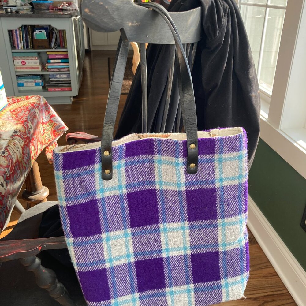 Harris Tweed Bag - Picture 4 of 6